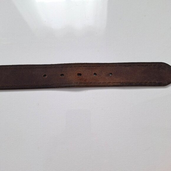 Frye Brown Leather Belt - Picture 6 of 7